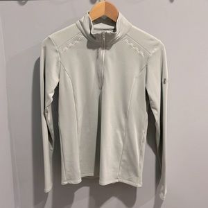 Descente women’s ski turtleneck base layer, L, gray, worn once